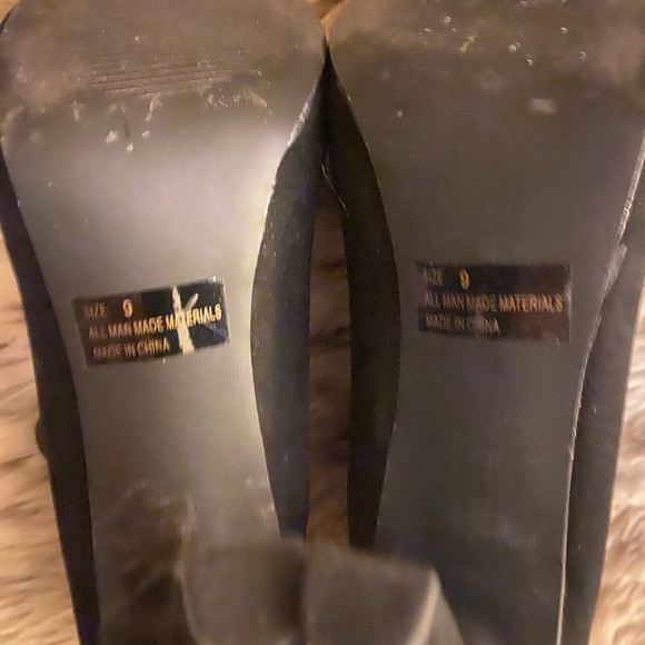 Black Ankle Booties - Picture 6 of 6